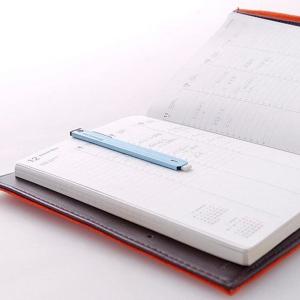 Silver Slendy+ Steel Retractable Eraser