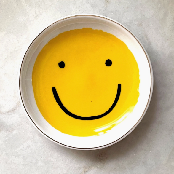 Smiley Face Trinket Dish
