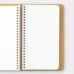 Traveler's Company - Spiral Ring Notebook - Blank MD Paper White - A6 –  Yoseka Stationery