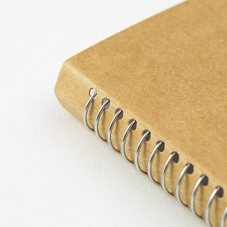 Traveler's Company Blank Spiral Notebook (White Paper) - 2 size option –  The Paper + Craft Pantry