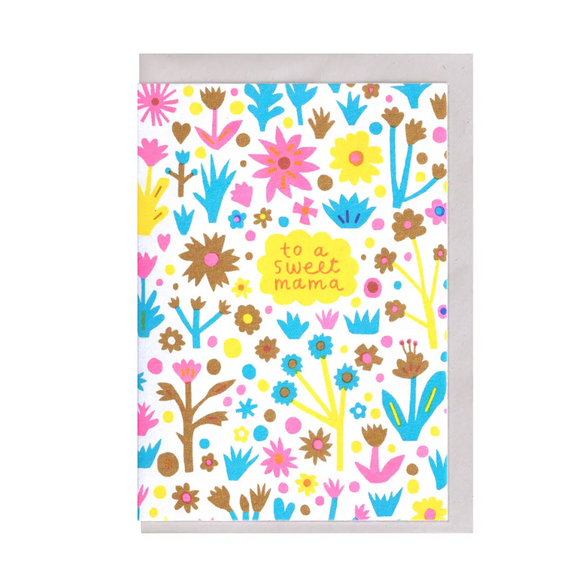 Sweet Mama Floral Card