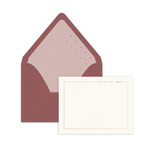 Thinking of You Luxe Lined Note - Set of 10