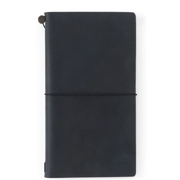 Traveler's Notebook Cover + Starter Set - Black
