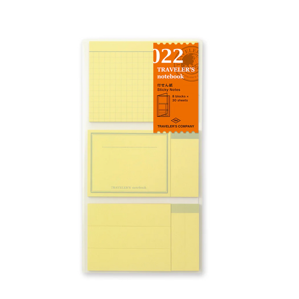 Traveler's Notebook 022 - Sticky Notes Refill
