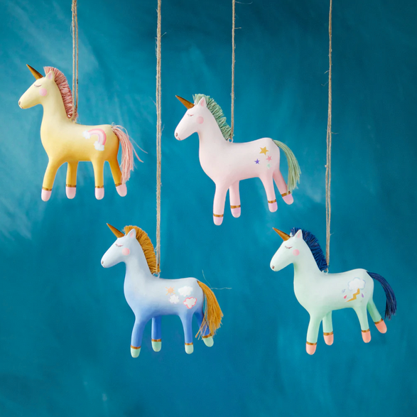 Unicorn Friends Ornament - 4 options