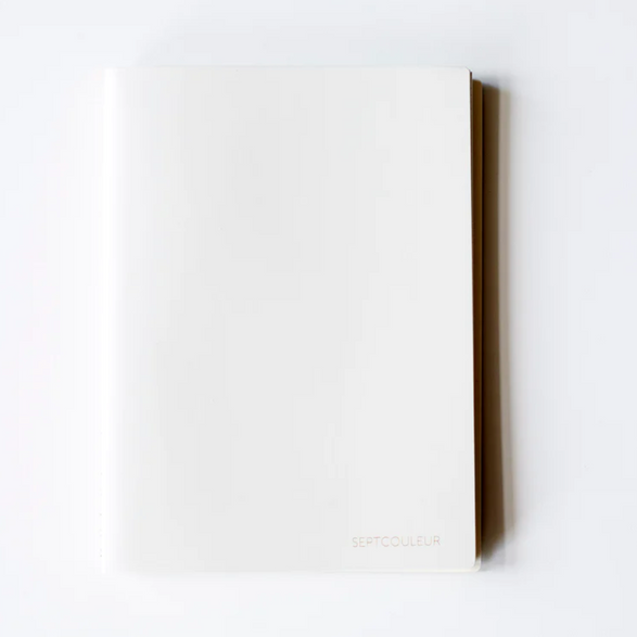 Graph Notebook: White Septcouleur (A5)