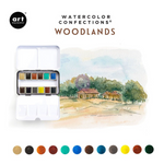 Travel Watercolor Palette Set - 12 palette options