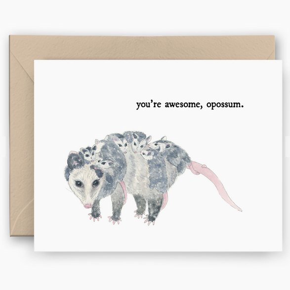 You're Awesome Opossum